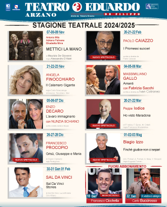 Teatro Eduardo stagione 2024-2025